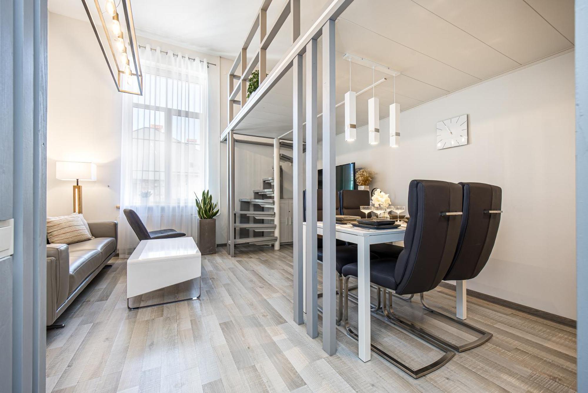 Loft Apartment In Klaipeda Oldtown מראה חיצוני תמונה