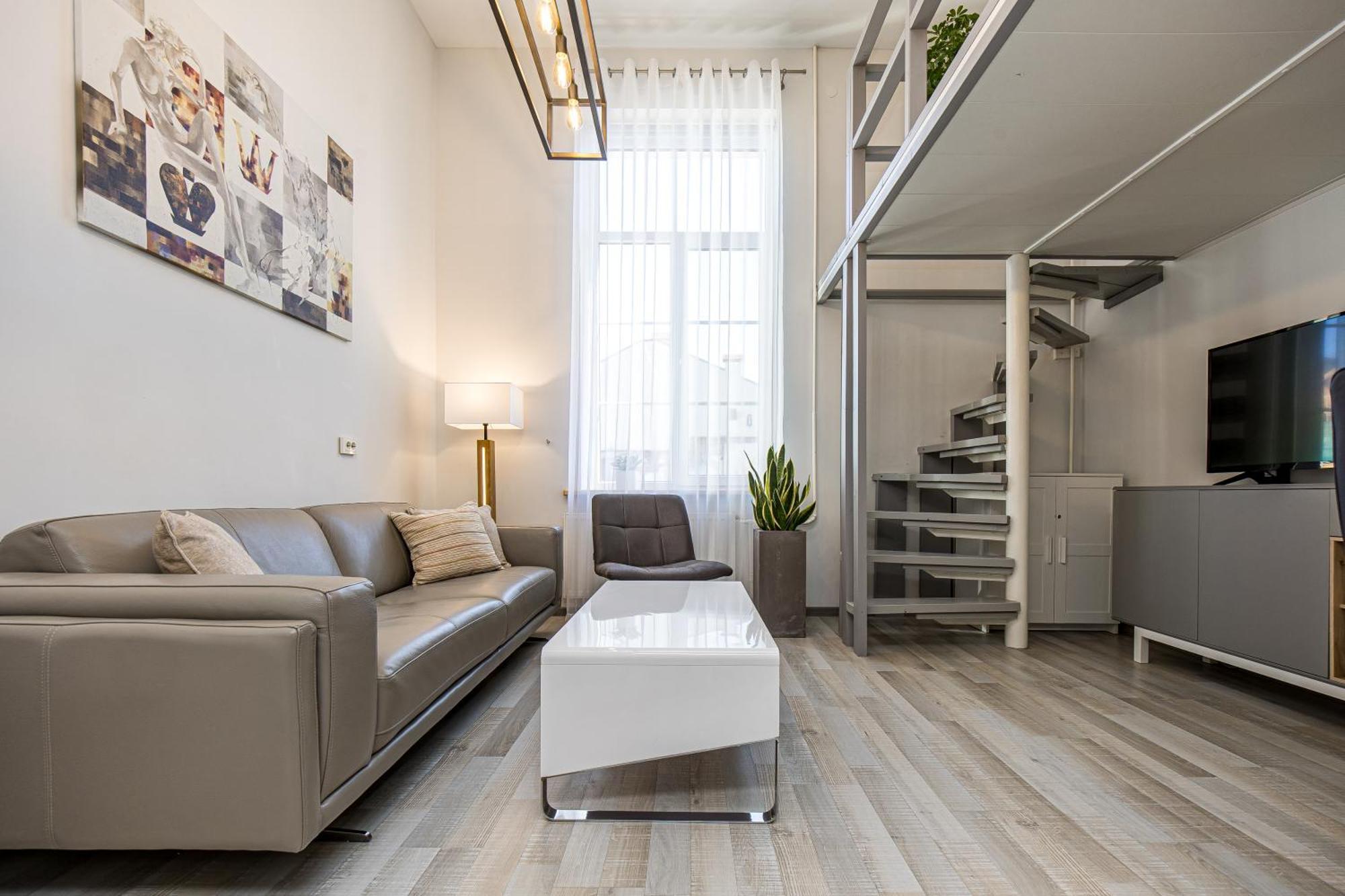 Loft Apartment In Klaipeda Oldtown מראה חיצוני תמונה